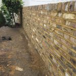 Brick wall with trellis | Brickwork Pro Ltd | Bricklayers In London